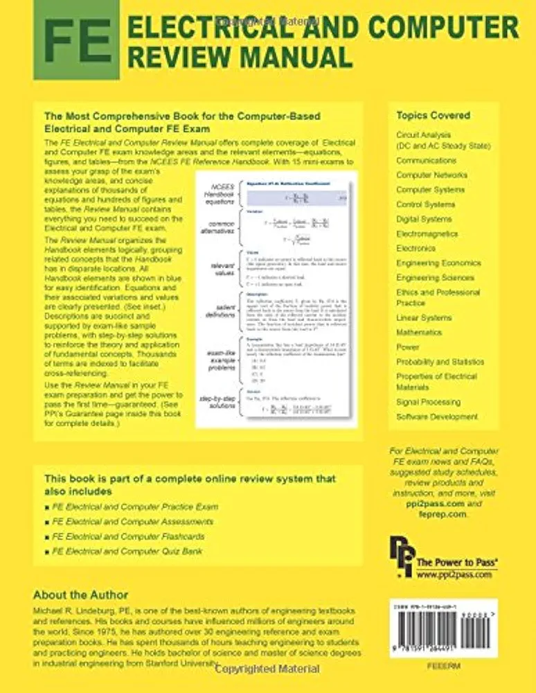 PPI FE Electrical and Computer Review Manual – Comprehensive FE